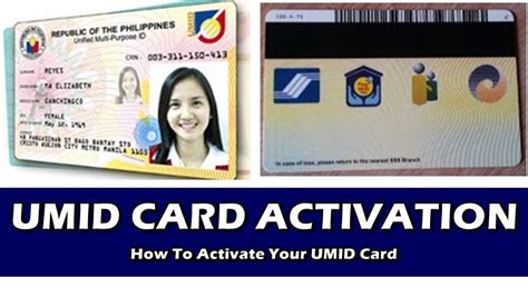 ACTIVATE UMID CARD: How To Activate Your UMID Card