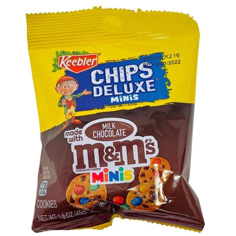 Keebler Chips Deluxe Minis Rainbow M&M's - 1.6oz | Candy Funhouse