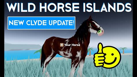 Wild Horse Islands - CLYDESDALE UPDATE! - YouTube