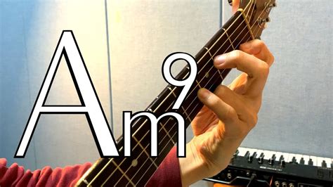 [하루10분 통기타] Am9 코드 소리 & 모양 (고급) Am9 chord guitar lesson - 기타솔져 - YouTube