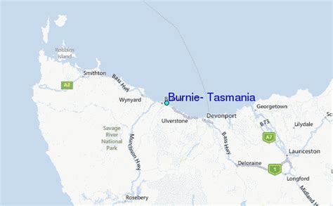 Burnie, Tasmania Tide Station Location Guide