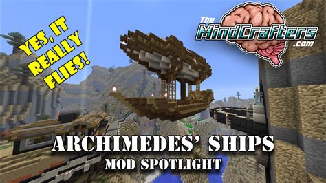 Archimedes Ships - Mod Spotlight - Yes, It Really Flies! - YouTube