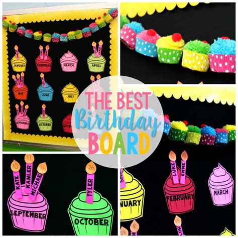 The Best Birthday Board for Your Classroom | Just Reed & Play