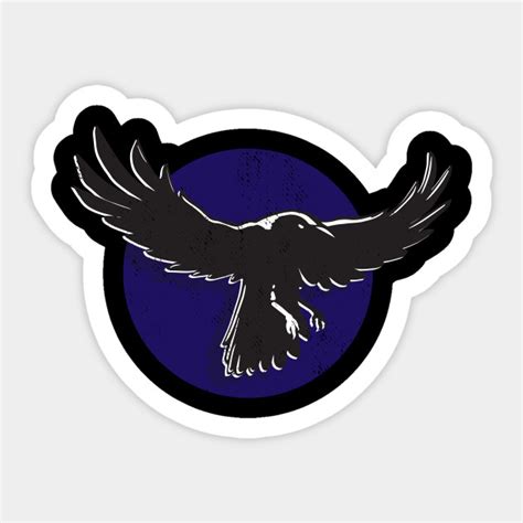 Raven - Baltimore Ravens - Sticker | TeePublic