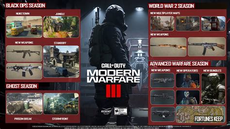 ALL MW3 Seasons CONTENT REVEALED! (Modern Warfare 3 Seasons 1-6 Road Map LEAKED) - YouTube