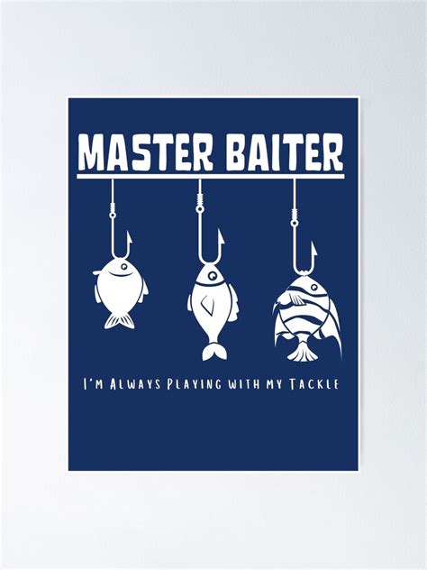 Póster «Master Baiter - camiseta, taza e impresión divertidas del ...