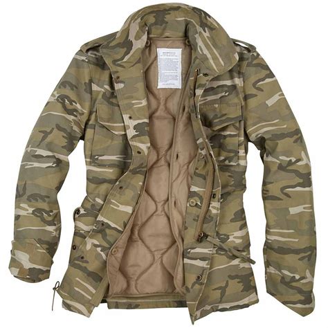 Surplus M65 Field Jacket Desert Light Camo | Military Kit