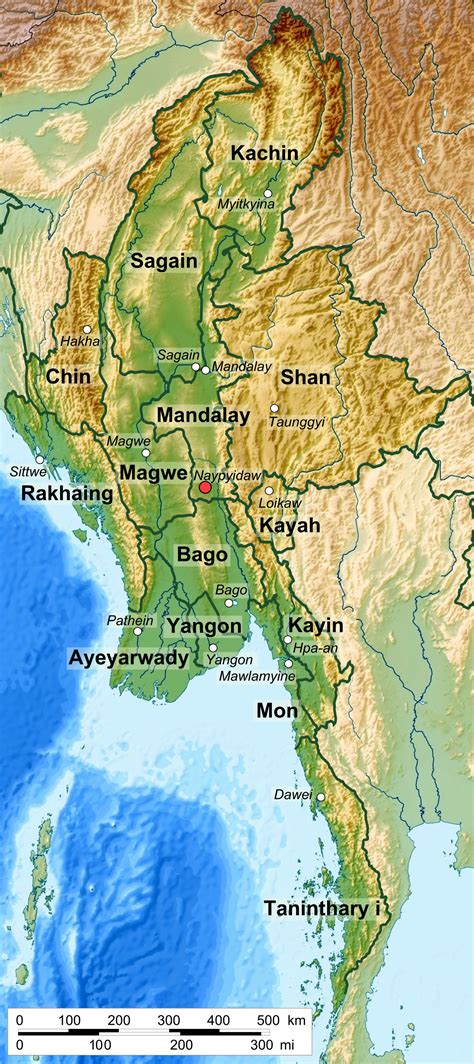 Administrative divisions of Myanmar - Wikipedia