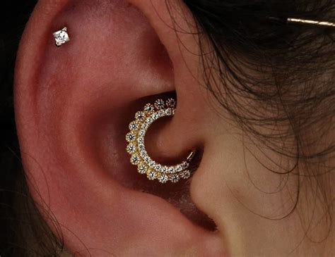 CafeMom.com : Statement Piece : 16 Ear Piercing Combinations That Turn Ears Into a Work of Art ...