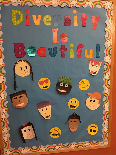 ‘Diversity is Beautiful’ Bulletin Board as a part of our “Colorful ...