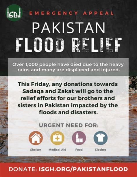 Donate for Pakistan Flood Relief – Masjid AlSalam