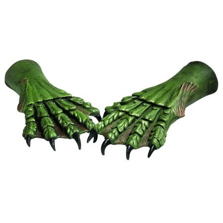 Creature From The Black Lagoon Hands Universal Studios Monsters Costume