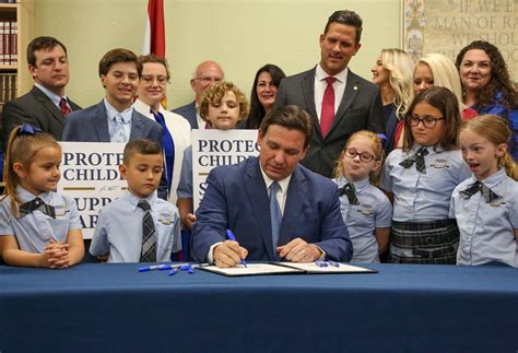 DeSantis Signs Florida Bill That Opponents Call ‘Don’t Say Gay’ - The ...