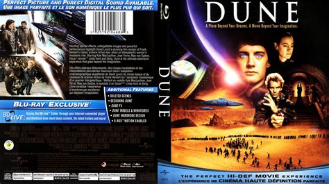 Dune - Movie Blu-Ray Scanned Covers - Dune - r1 Canadian - Bluray ...