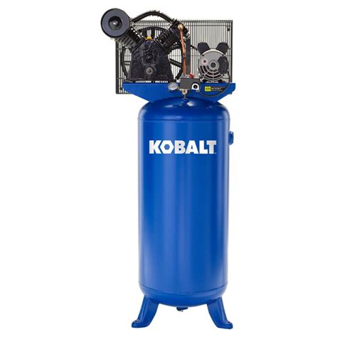 Kobalt 60-Gallon Two Stage Electric Vertical Air Compressor in the Air Compressors department at ...