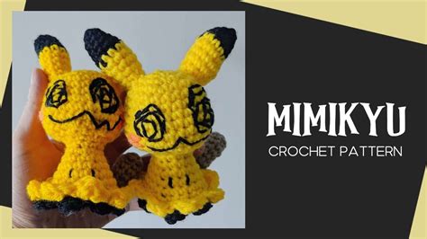 Mimikyu Amigurumi Crochet Tutorial - YouTube