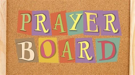 20 Prayer Board Ideas For Growing In Your Faith - Hope Filled Faith