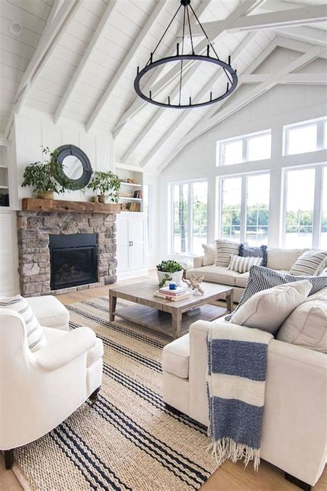 100 Best Farmhouse Living Room Decor Ideas | Farm house living room ...