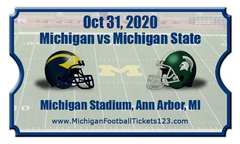 View Michigan State Football Tickets Gif