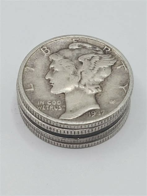 Mercury Dimes Silver lot FIVE Coins 1916-1945 90% FULL DATE Randomly Chosen - For Sale, Buy Now ...