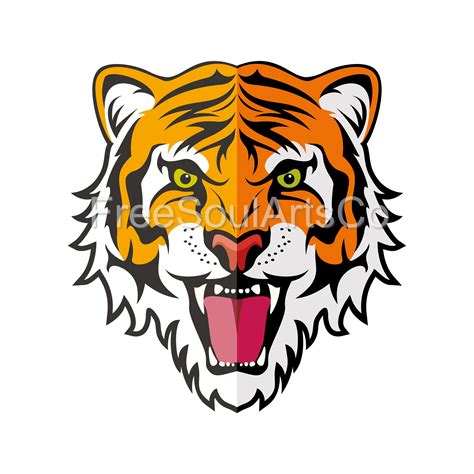 Tiger Svg. Tiger Head Svg. Tiger Face Svg. Tiger Head Clipart. - Etsy