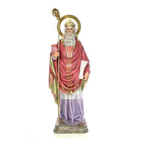 Saint Augustine statue 120cm, wood paste, elegant decoration | online ...