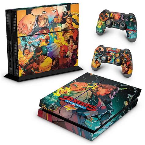 PS4 Fat Skin - Streets of Rage 4 - Pop Arte Skins