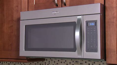 Whirlpool 1.7 cu. ft. Over the Range Microwave in Stainless Steel ...