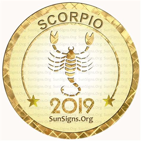 Scorpio Horoscope 2019 Predictions - SunSigns.Org