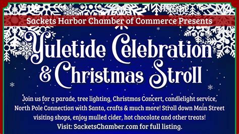 Yuletide Celebration - Village of Sackets Harbor, NY