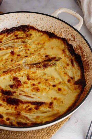 Braised Chicory Gratin with Gruyère • The Cook Report