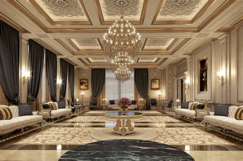 Royal villas and palaces luxury classic interior design studio - exclusive decoration pro ...