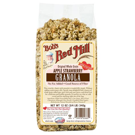 Bob's Red Mill, Granola, Apple Strawberry, 12 oz (340 g) - iHerb.com