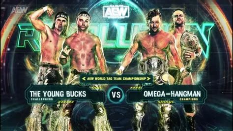 The Young Bucks vs Kenny Omega & Hangman Adam Page (Full Match) - TokyVideo