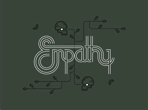 Empathy by Alejandro Rodriguez #design #typography #illustration ...