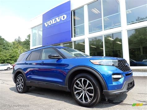 2020 Atlas Blue Metallic Ford Explorer ST 4WD #139355067 | GTCarLot.com ...