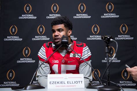 Ezekiel Elliott in select company among Ohio State running backs - Big ...