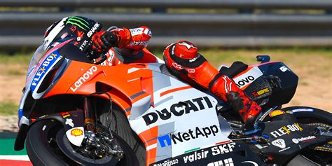 Ducati Team riders lock out the top 2 positions in Aragon GP qualifying ...