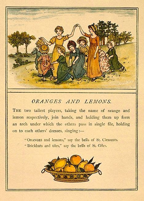 Learn how to sing the song, Oranges and Lemons. There are the musical ...