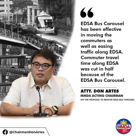 MMDA Chief Opposed To Controversial Proposal For EDSA Bus Carousel ...