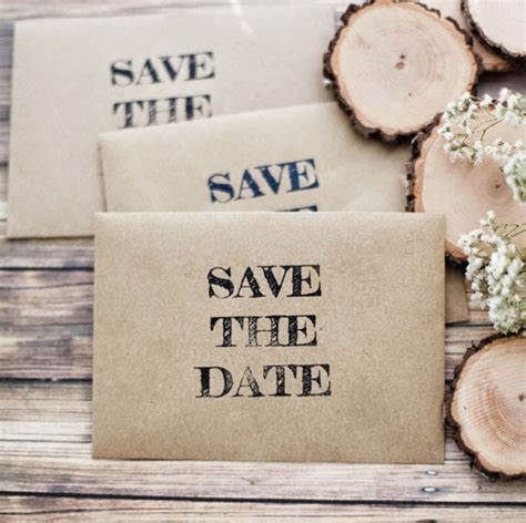 25 Save The Date Stamps for Wedding - Jayce-o-Yesta