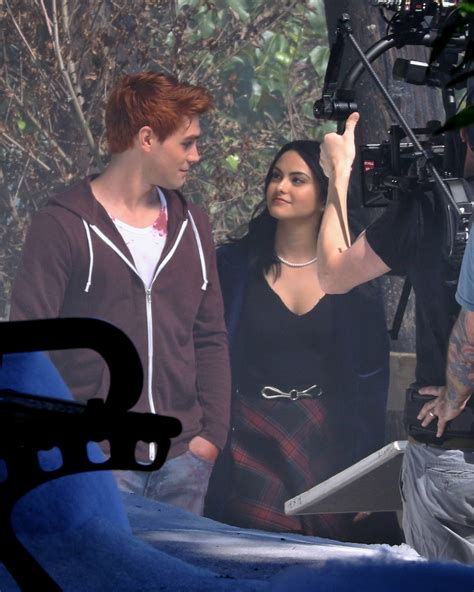 KJ Apa and Camila Mendes shoot 'Riverdale' season 2 in Fort Langley ...