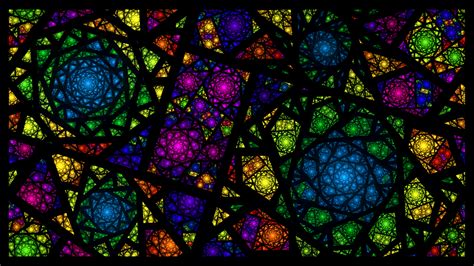 Fractal Stained Glass by bluejewel24 on DeviantArt