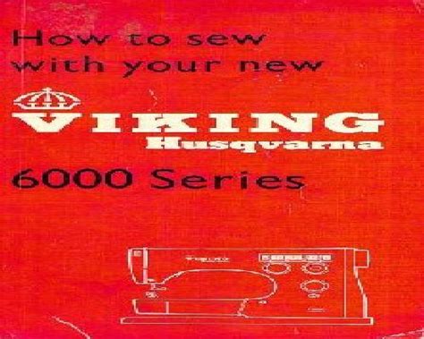 Viking Sewing Machine Manuals