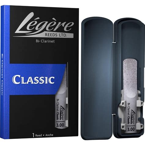 Légère Reeds Premium Synthetic Woodwind Reed, Bb Clarinet,