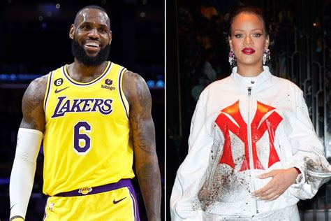 LeBron James Rubs Pregnant Rihanna's Bump at Louis Vuitton Show: Watch