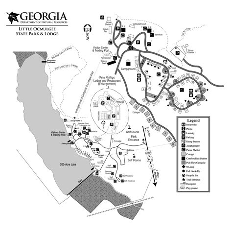 Little Ocmulgee State Park Campground Map