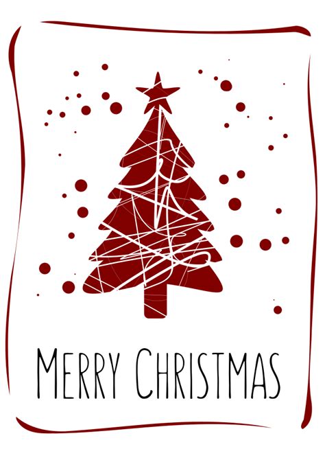 OnlineLabels Clip Art - Christmas Card Design