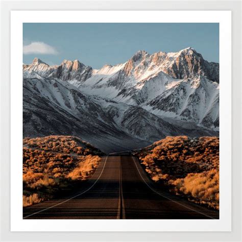 Sierra Nevada Art Print in 2023 | Mountains, Room acoustics, Acoustic