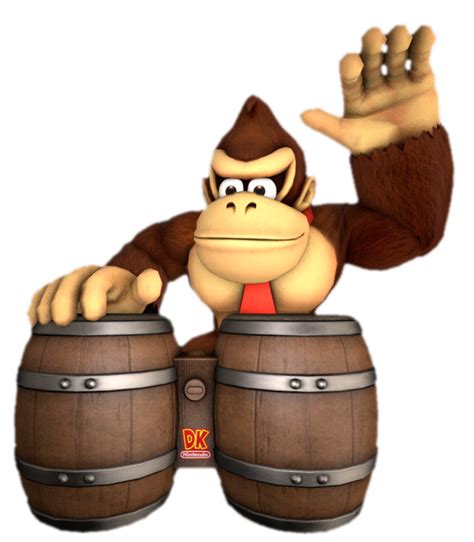 Donkey Kong using the Bongo by TransparentJiggly64 on DeviantArt